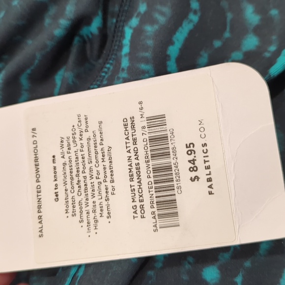 NWT Fabletics Define PowerHold® High-Waisted Leggings - Picture 5 of 7